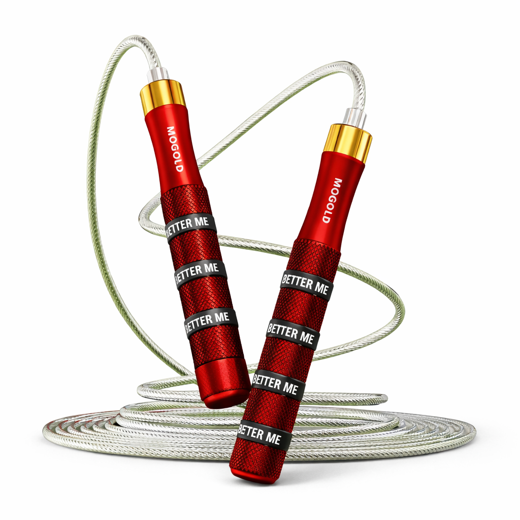 High-Speed Adjustable Jump Rope with Metal Handles for Cardio & CrossFit ★★★★★☆ (4.5/5)