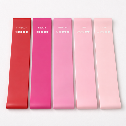 Resistance Bands Set (5 Levels) – Elastic Workout Bands for Home Gym, Yoga, Glutes, Strength Training. ★★★★★4.8